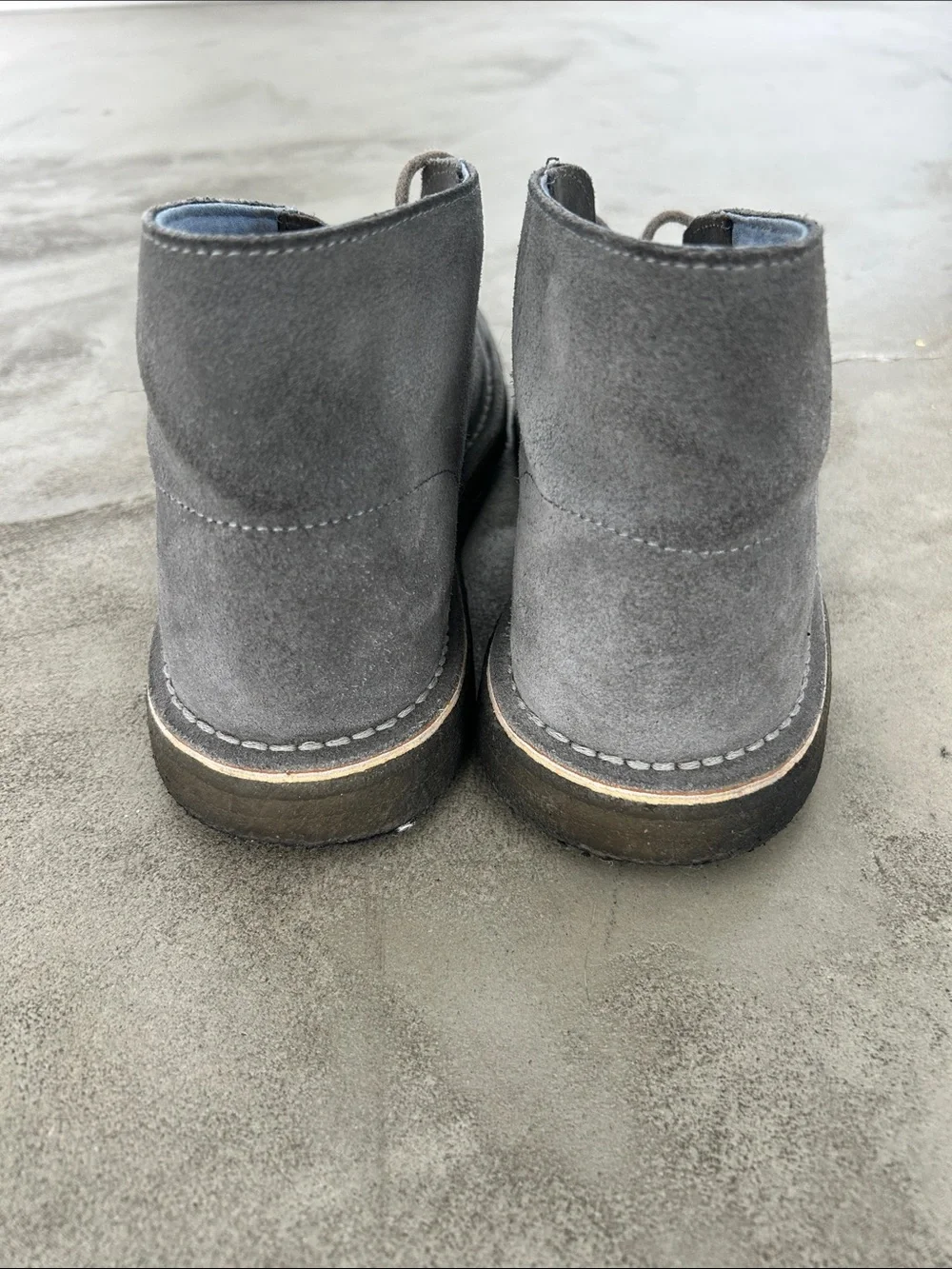 🖤 Clark’s X Herschel Grey Suede Mens Boots